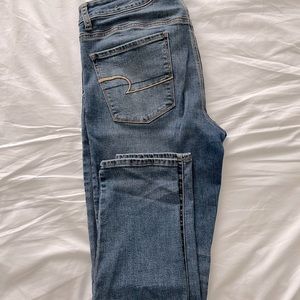 American Eagle High Rise Skinny Jeans